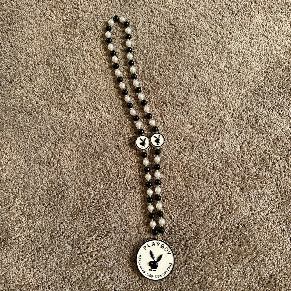 2000 New Orleans Playboy Mardi Gras Party Beads